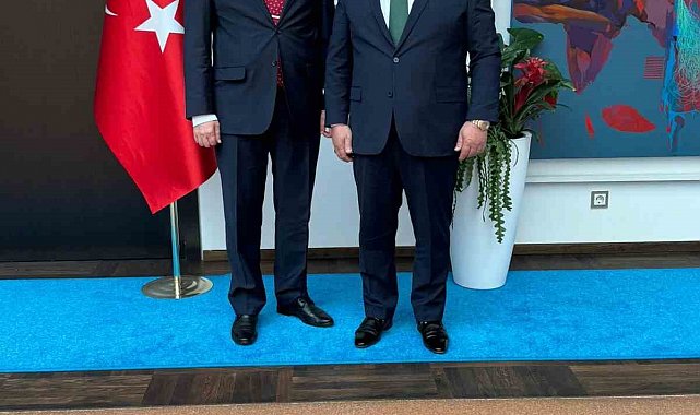 ATGB Başkanı Buyurman, Berlin Büyükelçisi Turan ile görüştü