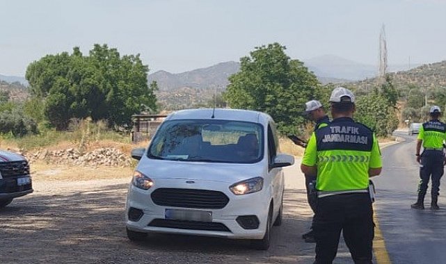 Aydın'da jandarma ekiplerinden 'huzur ve güven' uygulaması