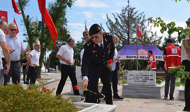 Bafra'da 15 Temmuz şehitleri dualarla anıldı