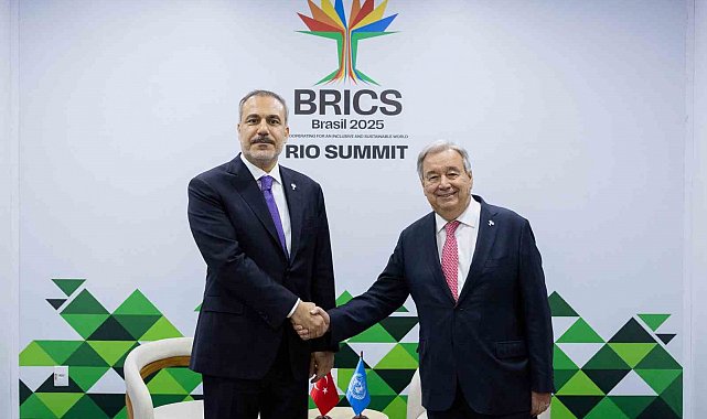 Bakan Fidan, BM Genel Sekreteri Guterres ile görüştü