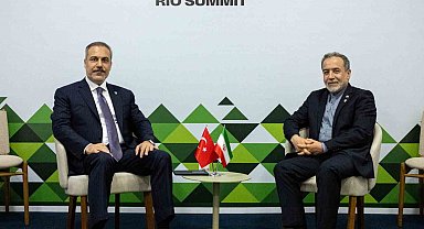 Bakan Fidan, İranlı mevkidaşı Abbas Arakçi ile görüştü