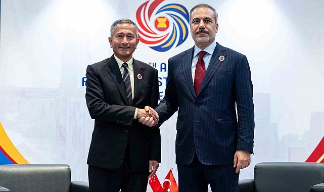 Bakan Fidan Malezya'da Singapur Dışişleri Bakanı Balakrishnan ile görüştü