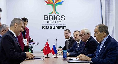 Bakan Fidan, Rus mevkidaşı Lavrov ile görüştü