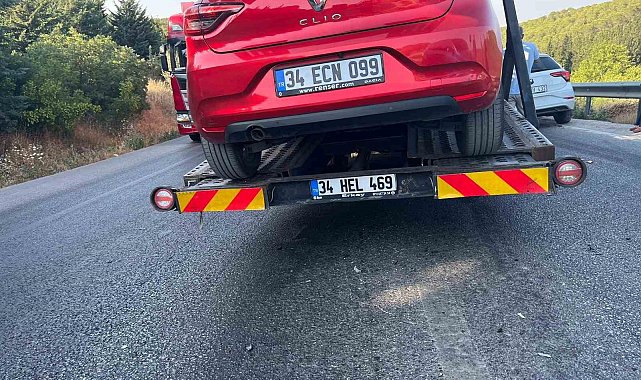 Balıkesir-Bursa Karayolu'nda zincirleme kaza: 6 araç birbirine girdi