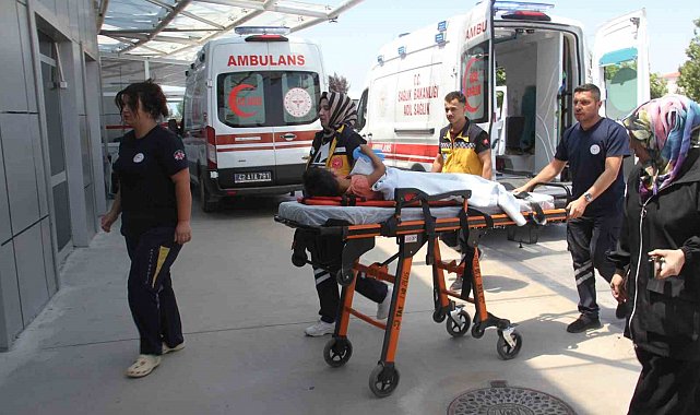 Balkondan düşen çocuk hastanelik oldu