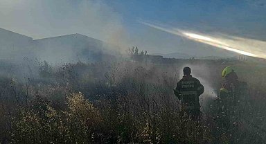 Bandırma'da farklı noktalarda çıkan yangınlar söndürüldü