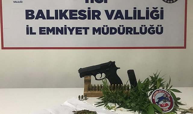 Bandırma'da geniş çaplı asayiş uygulaması, 17 aranan şahıs yakalandı