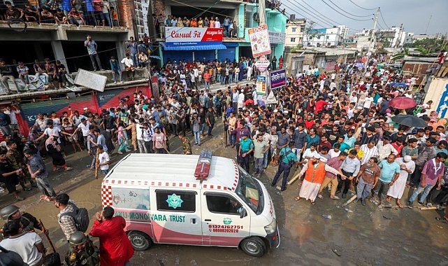 Bangladeş'teki uçak kazasında can kaybı 20'ye yükseldi