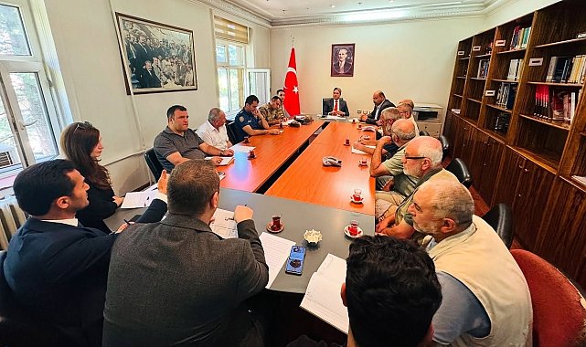 Başbağlar Şehitlerini Anma Programı için güvenlik toplantısı düzenlendi