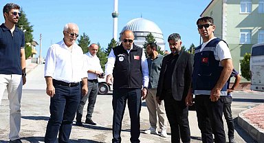 Başkan Arslan: "Alaca'da kilittaşı ve asfaltsız yol kalmayacak"