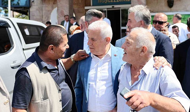 Başkan Bozbey: "Çiftçimize verdiğimiz destekler artarak devam edecek"