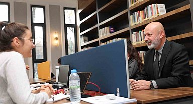 Başkan Çolakbayrakdar'a Sinan Kütüphanesi teşekkürü