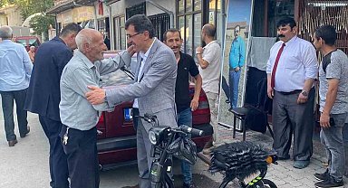 Başkan Eyüp Kahveci esnafla buluştu