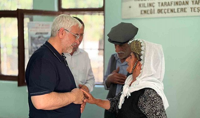 Başkan Kablan'dan Şeybor ziyaretinde aşure mesajı