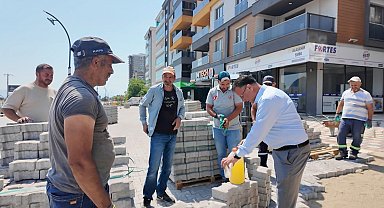 Başkan Öküzcüoğlu'ndan personeline babasından miras limonata ikramı