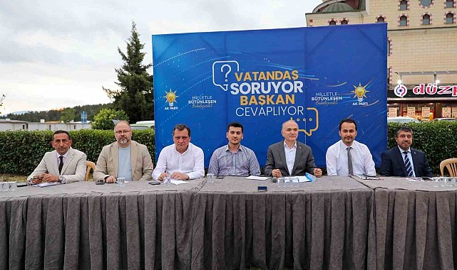 Başkan Özlü, halk buluşmalarına devam ediyor