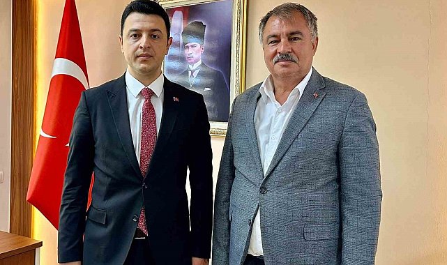 Başkan Pütün'den Kaymakam Cihangir'e hayırlı olsun ziyareti