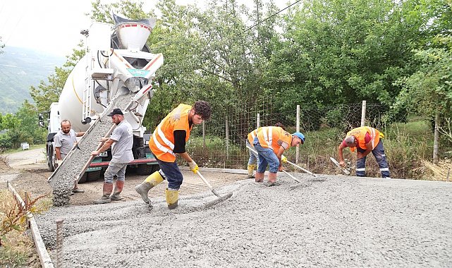Başkan Sandıkçı: "Canik'imizi güvenli ve konforlu yollarla buluşturuyoruz"