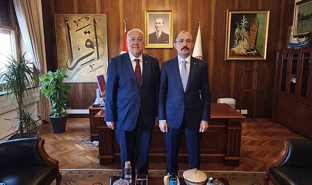 Başkan Yılmaz'dan Mehmet Muş'a ziyaret: Çarşamba'nın tarımı ve ekonomisi masaya yatırıldı