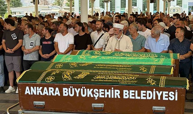 Başkentte 26 katlı binada çıkan yangından zehirlenen güvenlik görevlisi toprağa verildi