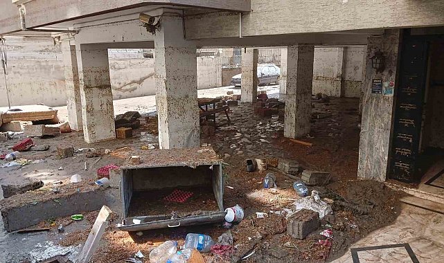 Başkentte selin hasarı gündüz gözüyle ortaya çıktı