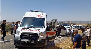 Batman'da iki aracın çarpıştığı kazada 2 kişi yaralandı