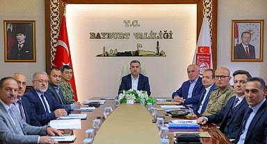 Bayburt'ta 15 Temmuz Demokrasi Milli Birlik Günü ve Dede Korkut Şöleni hazırlıkları değerlendirildi