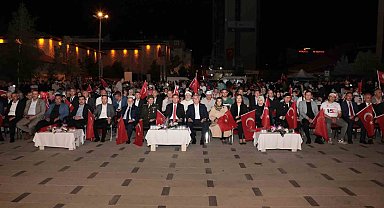 Bayburt'ta 15 Temmuz Demokrasi ve Milli Birlik Günü etkinlikleri düzenlendi