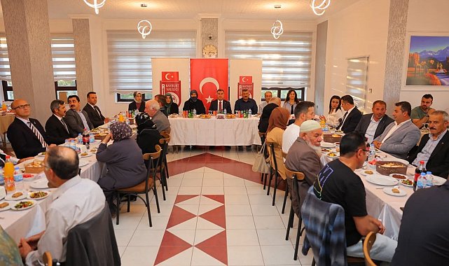 Bayburt'ta şehit aileleri ve gaziler onuruna yemek programı düzenlendi