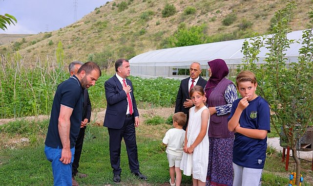 Bayburt'ta şehit ve gazi aileleri ziyaret edildi