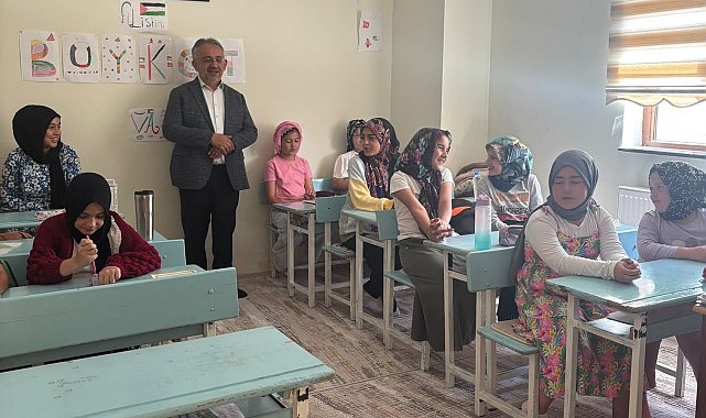 Bayburt'ta yaz Kur'an kursları devam ediyor