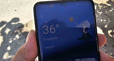 Belçika'da termometreler 42 dereceyi gösterdi