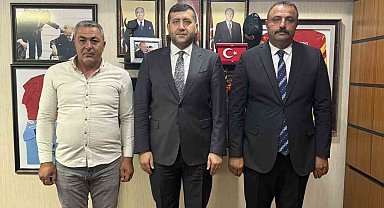 Belediye başkanı ve muhtardan MHP'li Ersoy'a istişare ziyareti