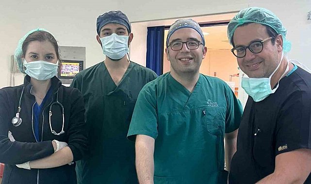 Beş günlük bebek, Selçuk Tıp'ta nefesine kavuştu