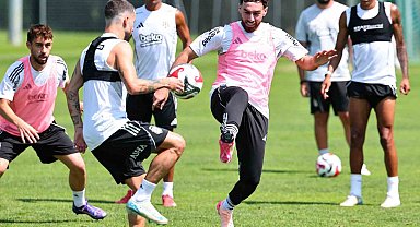 Beşiktaş, günü iki antrenmanla tamamladı