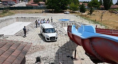 Beylikova'da atıl kalan Aquapark yeniden hayat buluyor