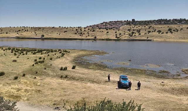 Beypazarı'nda orman yangınına karşı mücadele