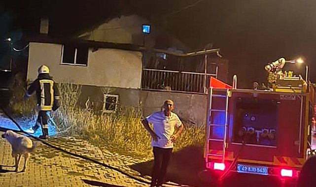 Beyşehir'de ev yangını korkuttu