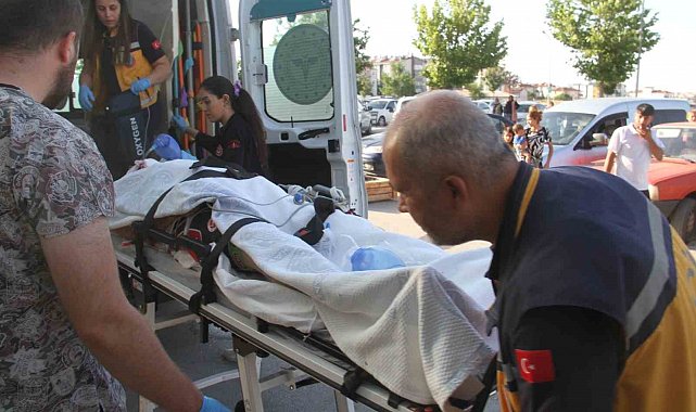 Beyşehir'de otomobilin çarptığı bisikletli ağır yaralandı