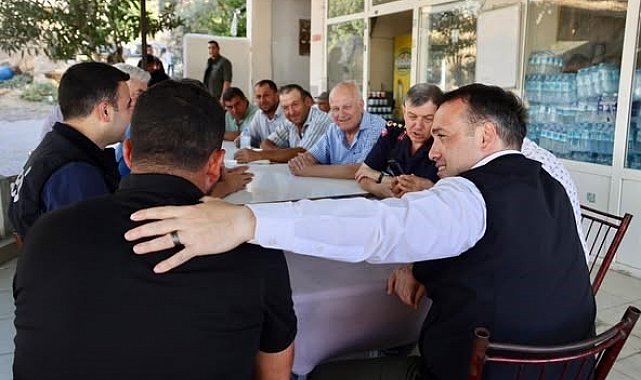 Bilecik Valisi Faik Oktay Sözer'den yangın sonrası Selçik Köyü'ne ziyaret