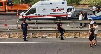 Bilecik'te kontrolden çıkan tır devrildi: 1 yaralı