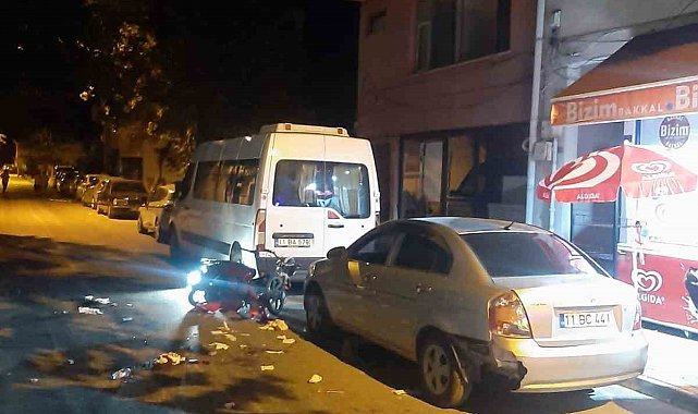 Bilecik'te meydana gelen trafik kazasında 2'si ağır 3 kişi yaralandı