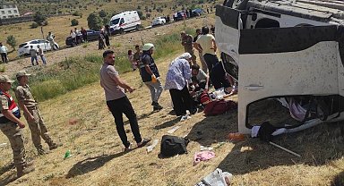 Bingöl'de feci kaza: 1 ölü, 6 yaralı