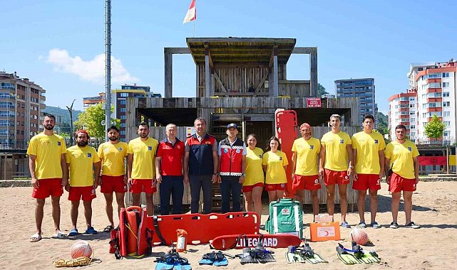 Boğulma vakalarına karşı cankurtaran ekipleri görev başında