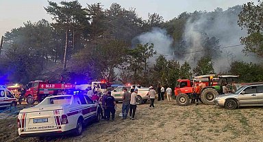 Bolu'daki orman yangını kontrol altına alındı