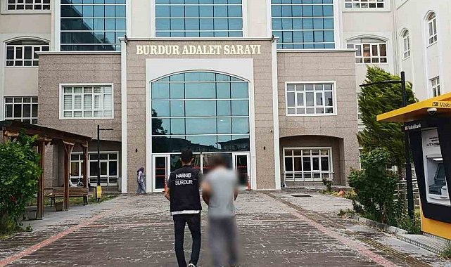 Burdur'da üzerinde uyuşturucu madde çıkan şüpheli tutuklandı