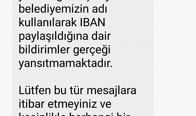 Bursa Büyükşehir'den yangın yardımı dolandırıcılığına karşı uyarı