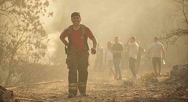 Bursa'daki orman yangını devam ediyor