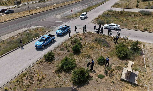 Büyükşehir Zabıta'dan Erciyes'te örnek temizlik ve farkındalık çalışması
