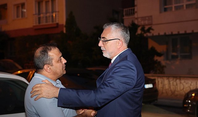 Çalışma ve Sosyal Güvenlik Bakanı Işıkhan, 15 Temmuz şehidi Yakup Kozan'ın ailesini ziyaret etti